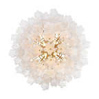 Addis 26.75'' Aged Brass Chandelier White 26.75"W x 21.5"H x 26.75"D