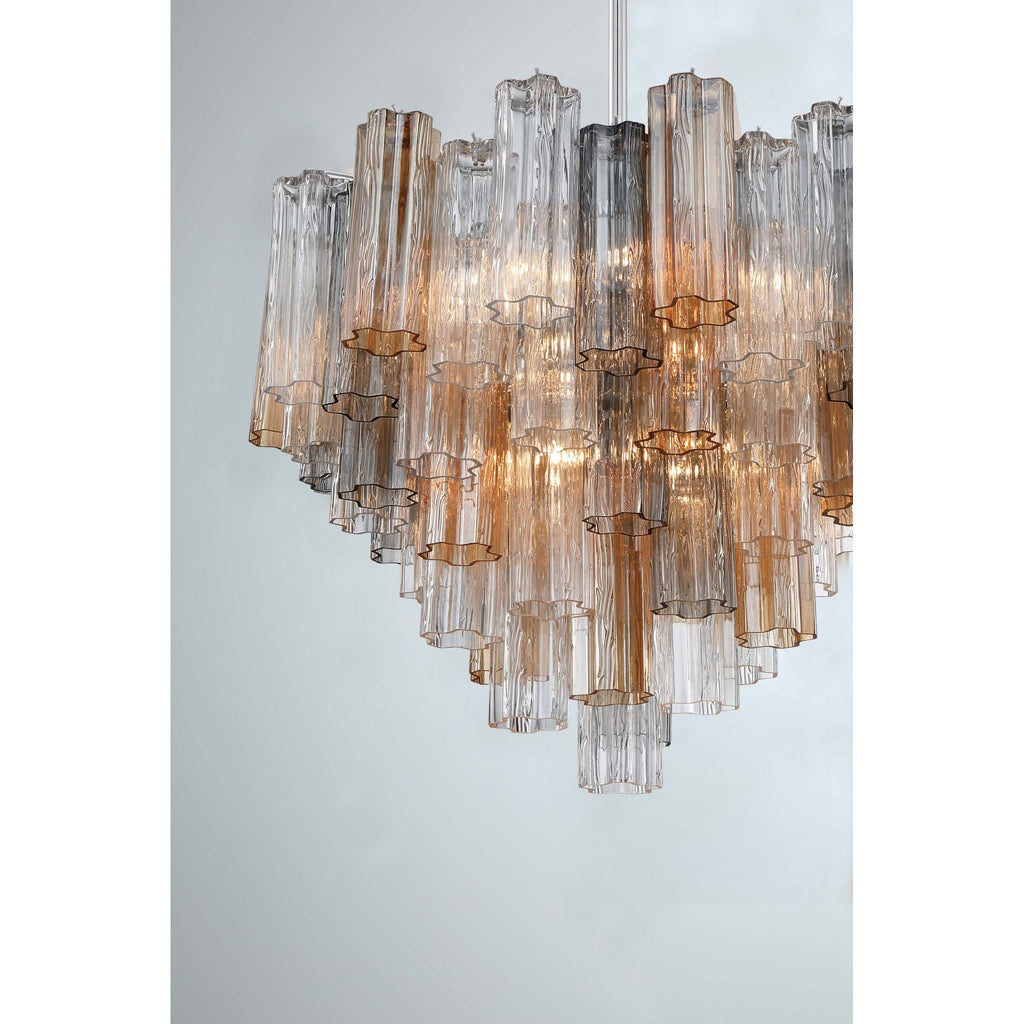 Addis 26.75'' Polished Chrome Chandelier Multi 26.75"W x 21.5"H x 26.75"D