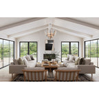Addis 26.75'' Polished Chrome Chandelier Multi 26.75"W x 21.5"H x 26.75"D