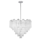 Addis 26.75'' Polished Chrome Chandelier Clear 26.75"W x 21.5"H x 26.75"D
