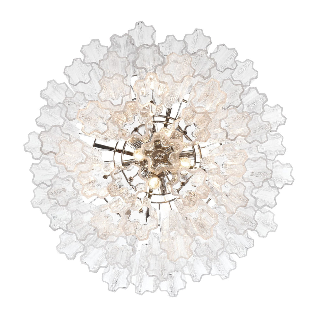 Addis 26.75'' Polished Chrome Chandelier Clear 26.75"W x 21.5"H x 26.75"D