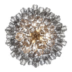 Addis 26.75'' Polished Chrome Chandelier Gray 26.75"W x 21.5"H x 26.75"D