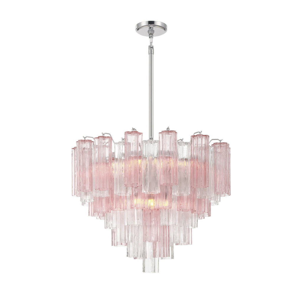 Addis 26.75'' Polished Chrome Chandelier Multi 26.75"W x 21.5"H x 26.75"D