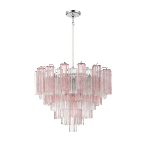 Addis 26.75'' Polished Chrome Chandelier Multi 26.75"W x 21.5"H x 26.75"D