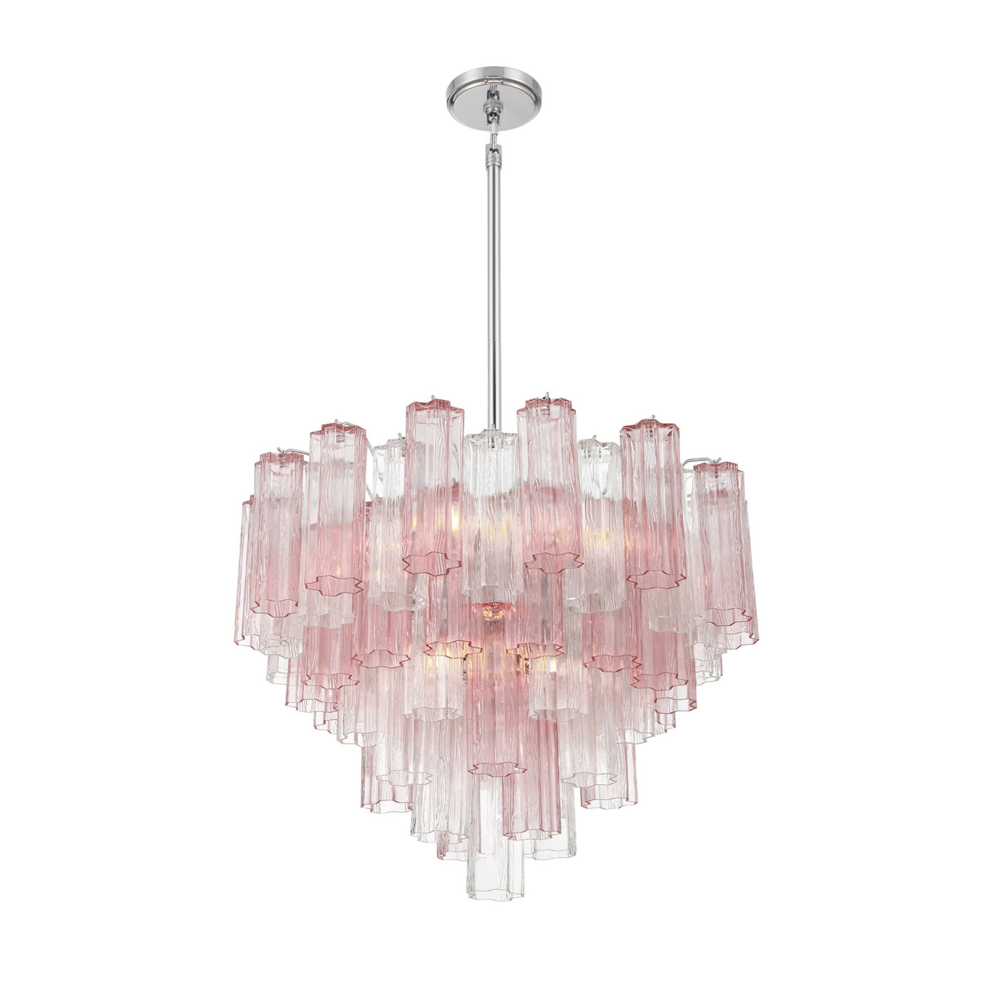 Addis 26.75'' Polished Chrome Chandelier Multi 26.75"W x 21.5"H x 26.75"D