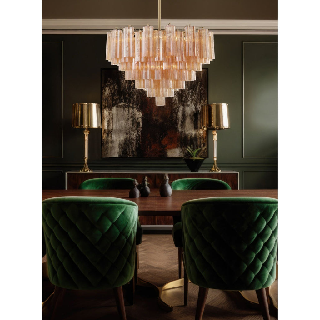 Addis 32'' Aged Brass Chandelier Gold 32"W x 21.5"H x 32"D