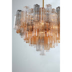 Addis 32'' Aged Brass Chandelier Multi 32"W x 21.5"H x 32"D