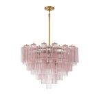 Addis 32'' Aged Brass Chandelier Multi 32"W x 21.5"H x 32"D