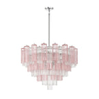 Addis 32'' Polished Chrome Chandelier Multi 32"W x 21.5"H x 32"D