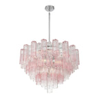 Addis 32'' Polished Chrome Chandelier Multi 32"W x 21.5"H x 32"D