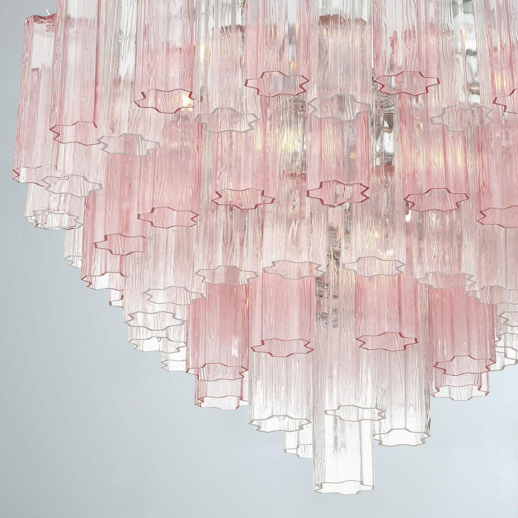 Addis 32'' Polished Chrome Chandelier Multi 32"W x 21.5"H x 32"D