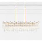 Addis 51.75'' Aged Brass Linear Chandelier 51.75"W x 14.25"H x 14"D