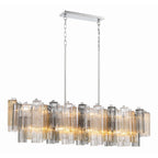 Addis 51.75'' Polished Chrome Linear Chandelier 51.75"W x 14.25"H x 14"D