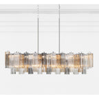 Addis 51.75'' Polished Chrome Linear Chandelier 51.75"W x 14.25"H x 14"D