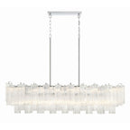 Addis 51.75'' Polished Chrome Linear Chandelier 51.75"W x 14.25"H x 14"D