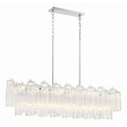 Addis 51.75'' Polished Chrome Linear Chandelier 51.75"W x 14.25"H x 14"D