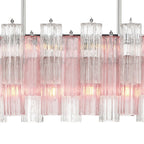 Addis 51.75'' Polished Chrome Linear Chandelier 51.75"W x 14.25"H x 14"D