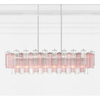 Addis 51.75'' Polished Chrome Linear Chandelier 51.75"W x 14.25"H x 14"D