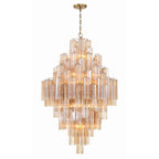 Addis 31.5'' Aged Brass Chandelier Gold 31.5"W x 50.5"H x 31.5"D
