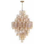 Addis 31.5'' Aged Brass Chandelier Gold 31.5"W x 50.5"H x 31.5"D