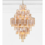 Addis 31.5'' Aged Brass Chandelier Gold 31.5"W x 50.5"H x 31.5"D