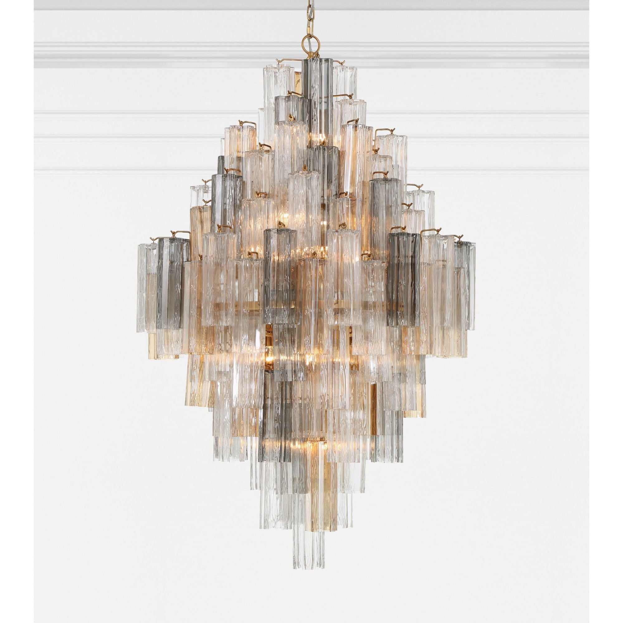 Addis 31.5'' Aged Brass Chandelier Multi 31.5"W x 50.5"H x 31.5"D