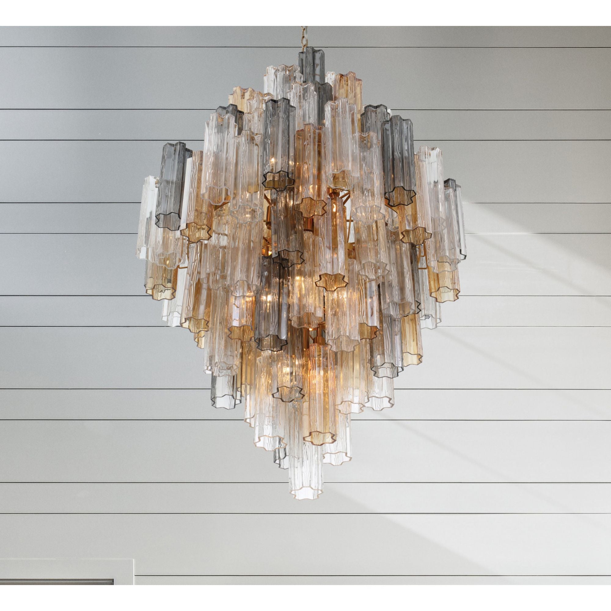 Addis 31.5'' Aged Brass Chandelier Multi 31.5"W x 50.5"H x 31.5"D
