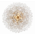 Addis 31.5'' Aged Brass Chandelier Clear 31.5"W x 50.5"H x 31.5"D