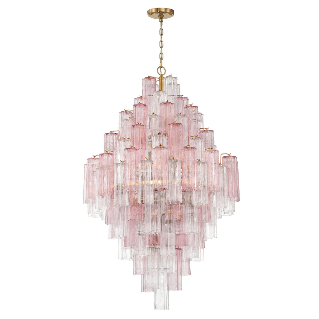Addis 31.5'' Aged Brass Chandelier Multi 31.5"W x 50.5"H x 31.5"D
