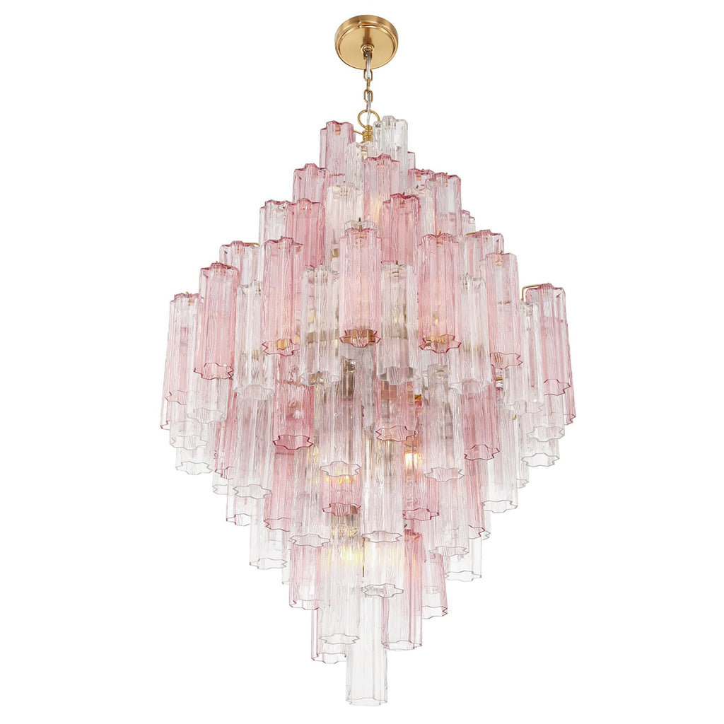 Addis 31.5'' Aged Brass Chandelier Multi 31.5"W x 50.5"H x 31.5"D