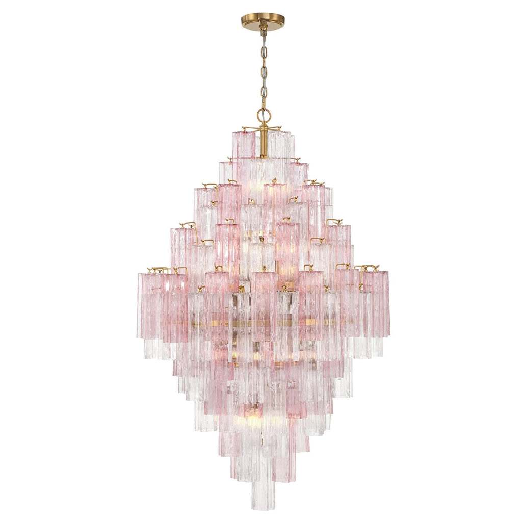 Addis 31.5'' Aged Brass Chandelier Multi 31.5"W x 50.5"H x 31.5"D