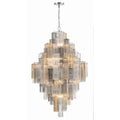 Addis 31.5'' Polished Chrome Chandelier Multi 31.5"W x 50.5"H x 31.5"D