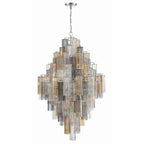 Addis 31.5'' Polished Chrome Chandelier Multi 31.5"W x 50.5"H x 31.5"D