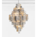 Addis 31.5'' Polished Chrome Chandelier Multi 31.5"W x 50.5"H x 31.5"D