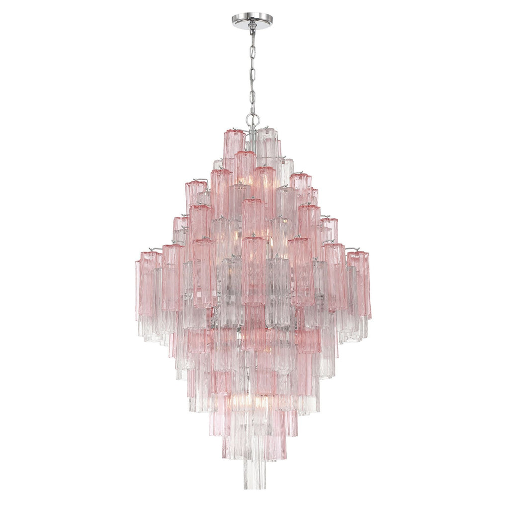 Addis 31.5'' Polished Chrome Chandelier Multi 31.5"W x 50.5"H x 31.5"D