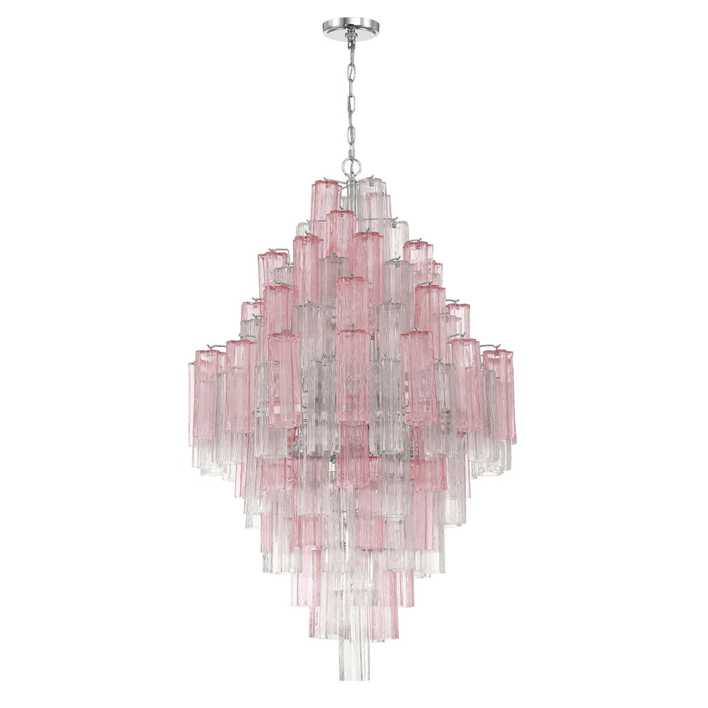 Addis 31.5'' Polished Chrome Chandelier Multi 31.5"W x 50.5"H x 31.5"D