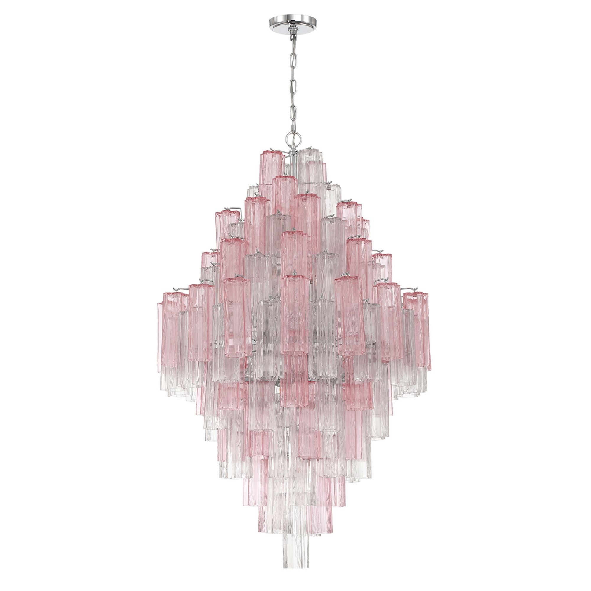 Addis 31.5'' Polished Chrome Chandelier Multi 31.5"W x 50.5"H x 31.5"D