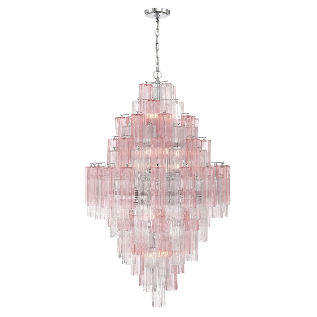 Addis 31.5'' Polished Chrome Chandelier Multi 31.5"W x 50.5"H x 31.5"D
