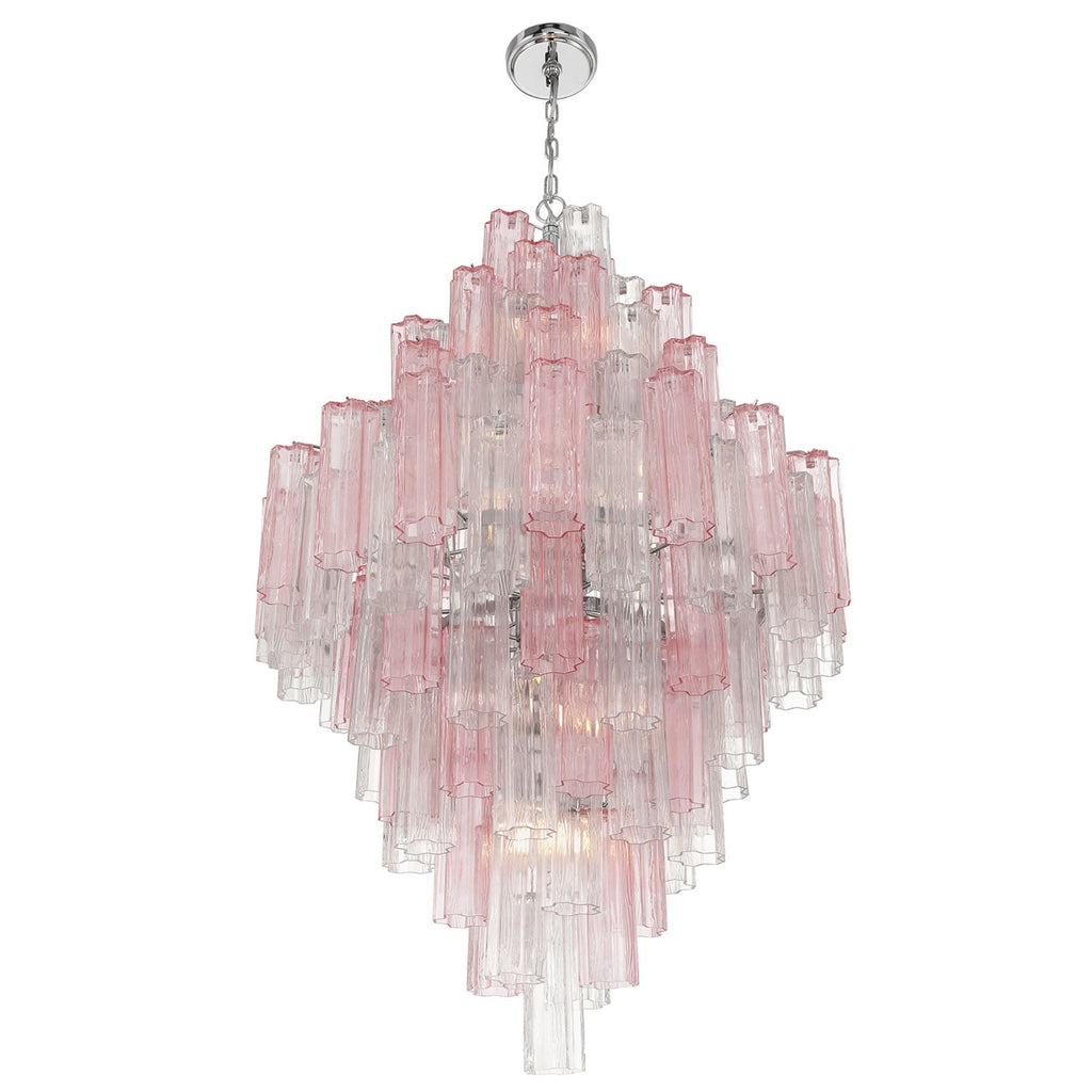 Addis 31.5'' Polished Chrome Chandelier Multi 31.5"W x 50.5"H x 31.5"D