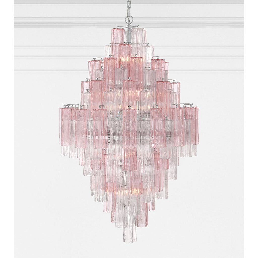 Addis 31.5'' Polished Chrome Chandelier Multi 31.5"W x 50.5"H x 31.5"D