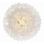 Addis 31.5'' Polished Chrome Chandelier White 31.5"W x 50.5"H x 31.5"D