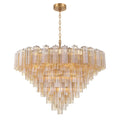 Addis 49'' Aged Brass Chandelier Gold 49"W x 42.5"H x 49"D