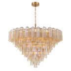 Addis 49'' Aged Brass Chandelier Gold 49"W x 42.5"H x 49"D