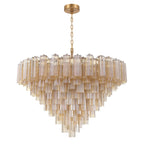 Addis 49'' Aged Brass Chandelier Gold 49"W x 42.5"H x 49"D