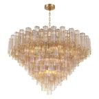 Addis 49'' Aged Brass Chandelier Gold 49"W x 42.5"H x 49"D