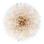 Addis 49'' Aged Brass Chandelier Clear 49"W x 42.5"H x 49"D
