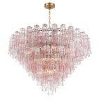 Addis 49'' Aged Brass Chandelier Multi 49"W x 42.5"H x 49"D