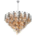 Addis 49'' Polished Chrome Chandelier Multi 49"W x 42.5"H x 49"D