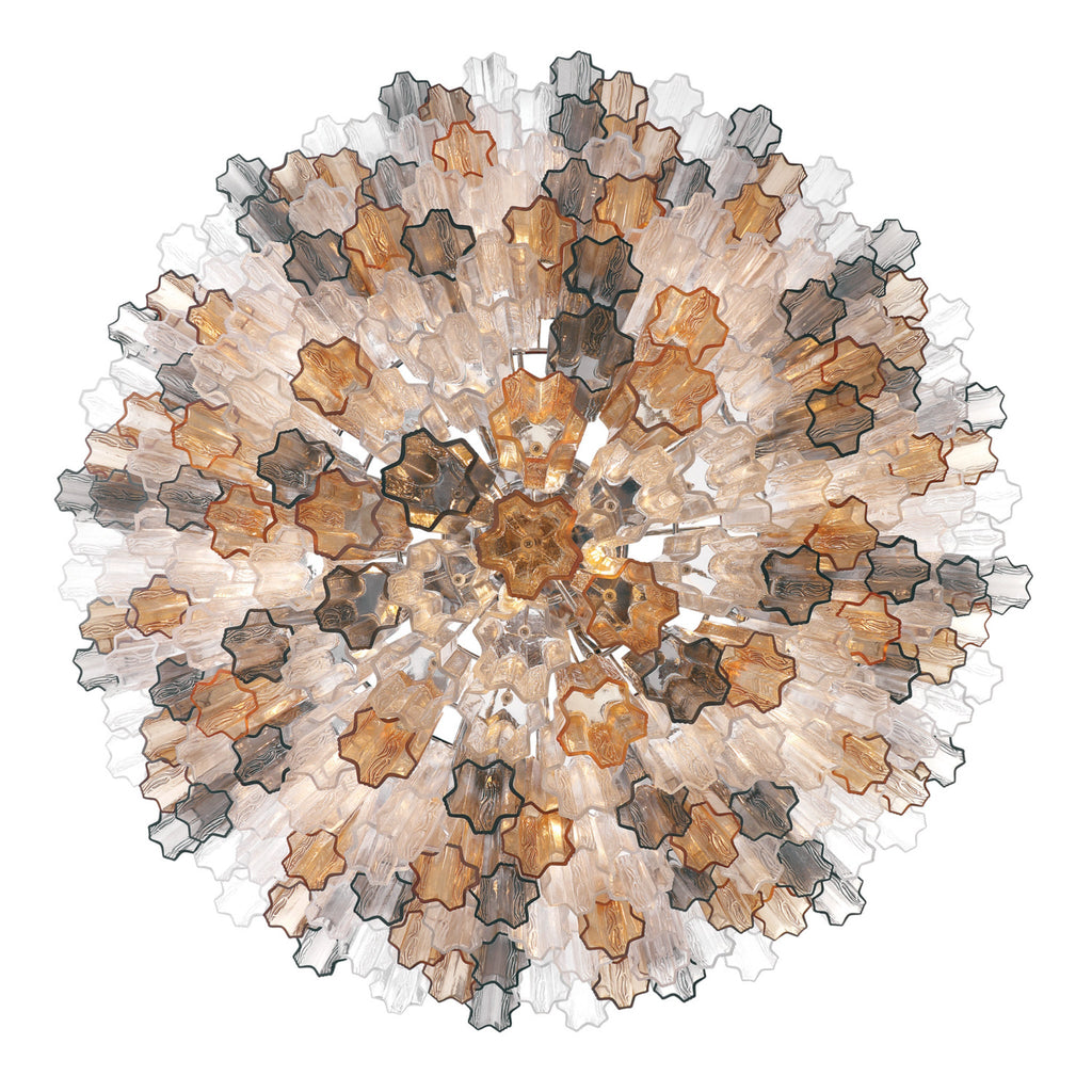 Addis 49'' Polished Chrome Chandelier Multi 49"W x 42.5"H x 49"D