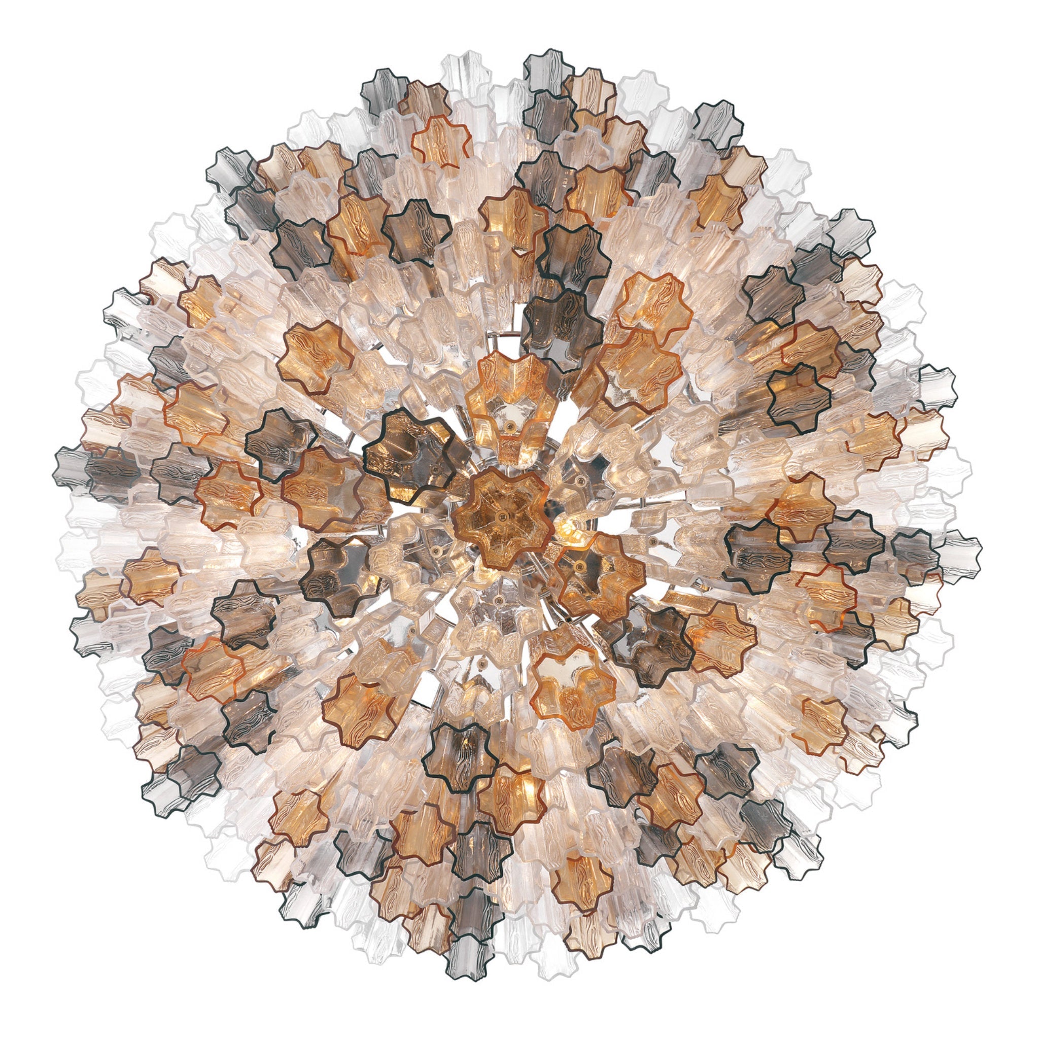 Addis 49'' Polished Chrome Chandelier Multi 49"W x 42.5"H x 49"D